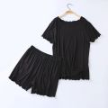 Women T-shirt Crop Top Sets. 