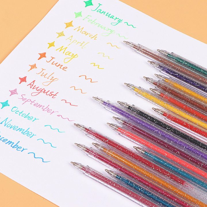 Glitter%20pen%20with%2036%20refills%20&%203%20pens%20-%20fun%20writing%20-glittery%20writing-Gliter%20ball%20point-gel%20pen%20-%20Image%203