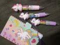 Diary with pen unicorn. 