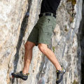Men Cargo Shorts Summer Thin Quick Dry Pants Urban Waterproof Workout Casual Shorts Multi-Pocket Trekking Hiking Pants. 