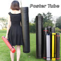Expandable Poster Tube Art Painting Tube Waterproof Multifunctional Drawing Tube with Strap Document Storage Tube for Scrolls. 