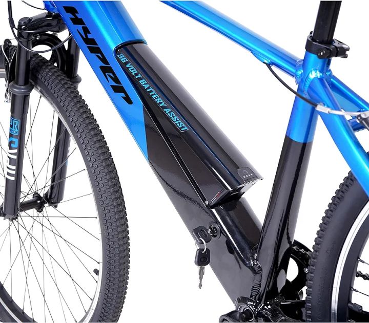 26” HYPER MTB Electric Bike with 36V 7.8Ah Integrated Battery
