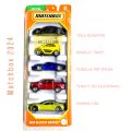 Tesla Roadster Porsche 918 Spyder Ford F-150 Lightening Kamara GS6 Pack of 5 Matchbox electric Drivers 1:64 Scale Diecast Model Cars. 