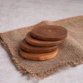 wooden slice without bark for multiusing  ( 7 inch  ). 