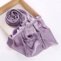 Diamond satin silk party hijab. Hijab Premium Quality. Size: 90 X 30 Inch. -.