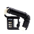 BBB long code lock cable BBL-52 3-code cable lock helmet. 