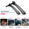 Wiper Front Wiper Blades 2pcs For Nissan Qashqai J11 2013-2020 Windshield Windscreen Front Window 26"+17" Accessories.