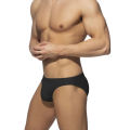 Men's Swim Mini Briefs beach pants Surfing Low-waist  Surfboard Solid Color Swimwear Padded Push-up Swimming swimsuits. 