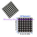 WS2812 LED 5050 RGB 8x8 4 16 25 64 Bit LED Matrix Module for DIY arduino. 
