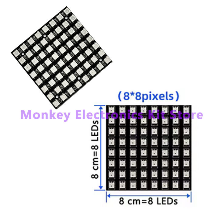 WS2812%20LED%205050%20RGB%208x8%204%2016%2025%2064%20Bit%20LED%20Matrix%20Module%20for%20DIY%20arduino%20-%20Image%205