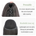 Short Curly Synthetic Wig Ponytail Natural Curly Claw Clip Ponytail Hair Extension Female Grip High Ponytail With Mini Gripper. 
