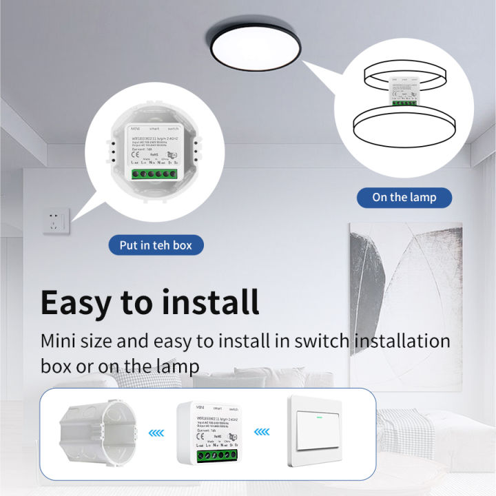 eWelink%20Wifi%20Smart%20Switch%20Module%20for%20Light%20Fan%2016A%20100-240V%20Works%20with%20Alexa%20Google%20Home%20Yandex%20Remote%20Automatic%20Relay%20Breaker%20lightify%20-%20Image%202