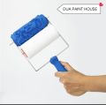 Wall Patterned Paint Rollers Decoration  full set Painting Rubber Roller Sets 3D Pattern Wallpaper Room Paint Machine. 
