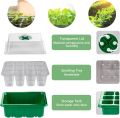 12 Hole Seed Tray Nursery  Plant Pot Home Gardening Germination Tray Planting Modern Tools Agriculture Technology. 