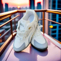 Men's PU Leather Waterproof Sneakers Casual Sports Shoes Men Lightweight Breathable Flat Non-slip Tenis Shoes Zapatillas Hombre.