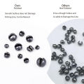 PROBEROS 100pcs 0.5g-5g Adjustable Split Shot Sinkers Fishing Weights Bass Catfish Tackle Accessories Saltwater Freshwater Pesca.