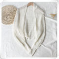 Crochet Shrug Cardigan for Women Cover Up Long Sleeve Sheer OpenKnit Open Front Crop Sweater Casual Knitwear Beach Outfit. 