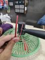 12 Volt DC Mini Adjustable Solar Fan For Both Indoor & Outdoor Use  (10 inches). 