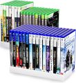 Video Game Storage Holder for for PS5/ PS4/ PS3/ PS2/ Xbox One/Xbox Series X/S/Wii/Switch/Switch 2 Game Cases, DVD.