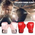 2pcs Kids Boxing Gloves PU Leather MMA Fighting Gloves Punching Bag Kickboxing Thai Gloves Professional for Kids Child Training. 