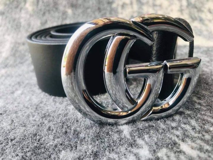 GG Belt For Men - Silver Colour Buckle