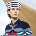 1 Set Sailor Hat,Captain Hat,Party Leader Hat Scarf,Suitable for Party,Retirement Party,Summer Cruise,Adult Party,Music Festival. 