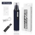 Electric Nose Hair Trimmer Portable Electric Shaving Men's High Quality USB Charging Automatic Waterproof Mini Nose Hair Remover. 