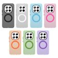 Frosted Clear Phone Case for Xiaomi Redmi Note 13 14 15 Turbo 4 Pro + 5G 4G Plus Slim Protective Candy Magnetic Cover. 