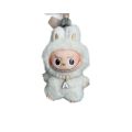 For 4.0 Labubu Pin for Love Series Pendant Accessories for Mini Labubu Letter Pearl Necklace Doll Accessories.