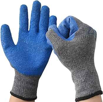 1 Pair Heavy Duty Safety Working Hand Gloves,  Protect Your  Hand All Work Safely
