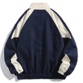 Hip Hop Varsity Jacket Men High Street Patchwork Color Block Windbreaker Outerwear Coats Spring Autumn Thin College Jackets Male.