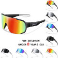 POAT Children Cycling Sunglasses Bike Goggles Outdoor MTB Road Bike Hiking Eyewear UV400 Kids Boys Girls.