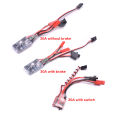 Micro ESC 20A 30A Brushed ESC RC ESC Electric Speed Controller 2S 4~8v for DIY Mini 1/16 1/18 1/24 RC Car Boat Tank. 
