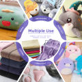 40colors 50x50cm Stretch Mochi Smooth Minky Fabric Hopen 95% Polyester 5% Spandex Stretch 4 Side Plush Fabric For Diy Sewing Toy. 