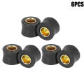6pcs Universal Motorbike 10mm Rear Shock Absorber Cushion  Ring Bushing Spare Part Fit For Dual Sport Off-Road Street. 