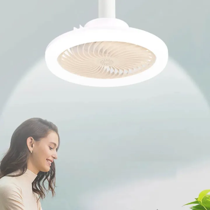 Intelligent%20Remote%20Control%20LED%20Fan%20Light%20E27%20Screw%20Dimmable%20Bedroom%20Aromatherapy%20Lighting%20Fan%20Light%20-%20Image%202
