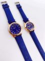 couple watches best quality genuine leather. 