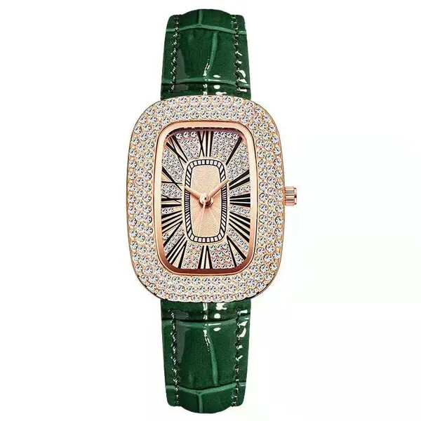 Women's%20Analog%20Watch%20with%20Diamond%20Studded%20Bezel%20and%20Black%20Leather%20Strap%20-%20Image%203