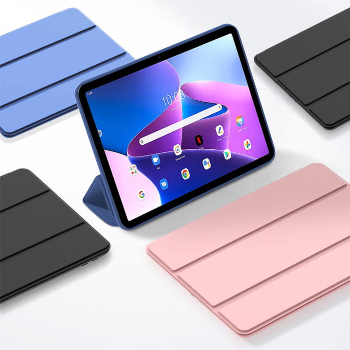 For%20%20Tab%20M10%20Plus%203rd%20Gen%20TB125FU%20TB-128FU%20Gen%203%20Case%2010.61%20Tri-fold%20PU%20Leather%20Smart%20Case%20For%20Xiaoxin%20Pad%202022%2010.6%20Funda%20-%20Image%206