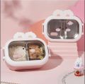 Rabbit design stainless steel lunch box for boys and girls. 