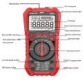 RICHMETERS RM158D NCV Digital Multimeter 60000Counts Auto Ranging AC/DC Voltage Meter Flash Back Light Large Screen. 