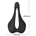 Elitaone 3D Printed Carbon Saddle 245x145mm Ultralight 160g Cycling Seat Triathlon Road MTB Mountain Gravel Bike Accessories.