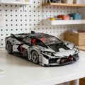 Supercar Racing Model Building Blocks Set DIY Mechanical Hypercar Bricks Kit Educational STEM Toy for Collection.