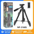 Tripod 3160S Portable Aluminum Dslr Tripod Camera Stand Cellphone Tripod Stand Vlogging Ringlight Holder. 