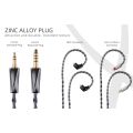 FAAEAL Earphone Replacement Cable With 0.78mm/QDC/S/C Pin Upgrade Headphone Line For TANGZU WANER KZ Castor D-Fi BLON BL03 TRN.