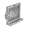 [Magpul]304 stainless steel thick wall row drain floor bathroom hotel side row wall corner drain floor DN50 Engineering L floor drain grate drainage wall mounted drains corner stainless steel 304 square angle. 