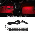 New LED Car Interior Ambient Foot Strip Light Kit Backlight 5V USB Auto Decorative Atmosphere Neon Lamp Vehicle Accessories.
