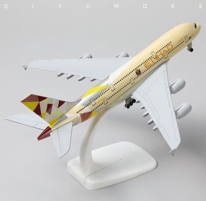 Airplane%20Model%20Metal%20ETIHAD%20AIRBUS%20%20A380%2020%20cm%20with%20wheels%20Airlines%20Airplane%20Diecast%20Air%20Plane%20Model%20Aircraft%20w%20Wheels%20Landing%20Gears%20-%20Image%204