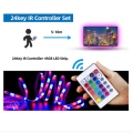 2024 USB LED RGB Controller For 5V 2835 USB LED Strip Light Wireless Remote Controller SMD 2835 RGB LED Strip Controller. 