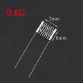 1Set Jellybox Nano Rebuild Kit 0.6ohm/1.0ohm A1 Mesh Coil Resistance Heat Wire DIY Tool Accessories by Rebuild Master. 